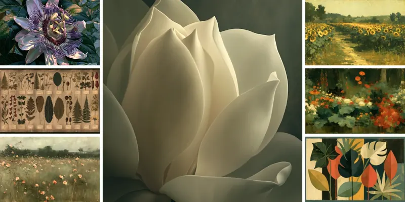 Botanical & Floral Illustration — licensing-ready art by Foxguild