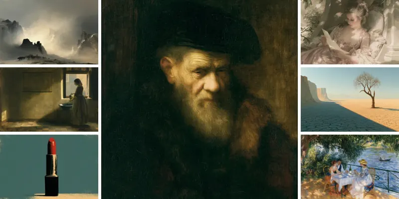 Classical Master-Painter Pastiche — licensing-ready art by Foxguild
